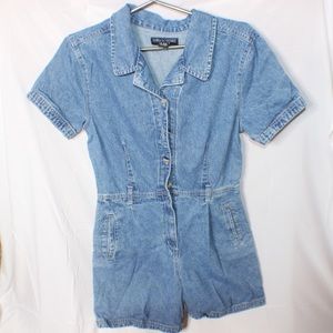 Vintage Gloria Vanderbilt denim jumper sz M